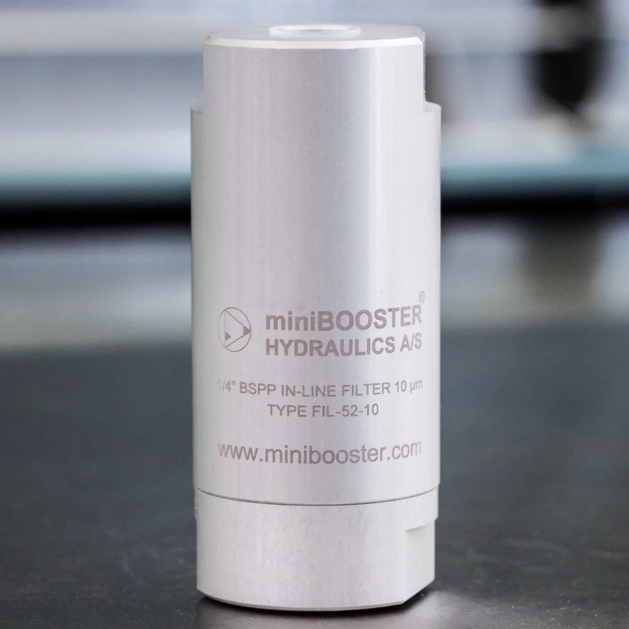 miniBOOSTER in-line filter